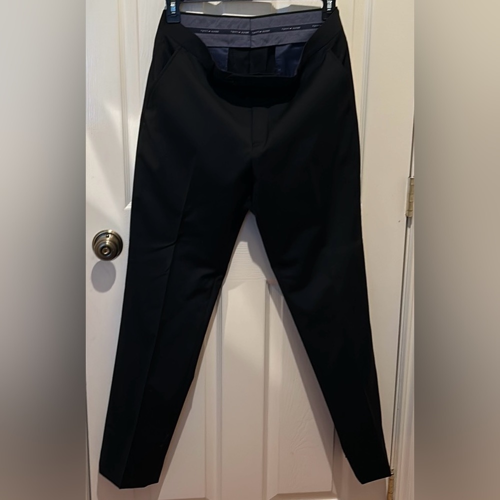 Tommy Hilfiger men’s  suit slacks black